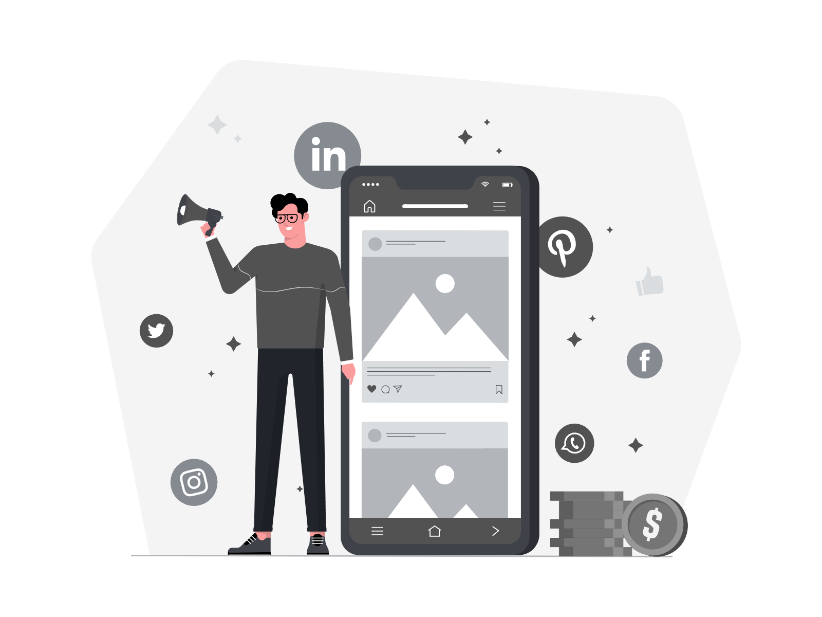 Integración de Redes Sociales